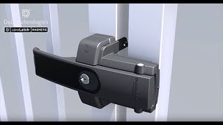 DampD Technologies LokkLatch® MAGNETIC Installation [upl. by Hildebrandt]