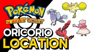 Pokemon Scarlet amp Violet  Oricorio Location  How To Change Its Form [upl. by Ahseenak]