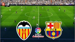 VALENCIA vs FC BARCELONA  LA LIGA 202425 [upl. by Nnaeel]