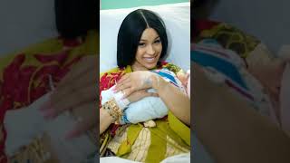 CARDI B WELCOMES 3RD CHILD WITH OFFSET [upl. by Brocklin254]