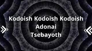 MANTRA KODOISH KODOISH KODOISH ADONAI TSEBAYOTH  REMOVE ENERGIAS NEGATIVAS  SEM COMERCIAIS [upl. by Hamo]