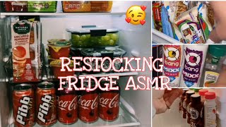 Fridge Organizing ASMR 💜✨ [upl. by Akselav]