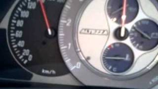 ALTEZZA RS200 100180kmh Acceleration [upl. by Ehcsrop]