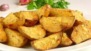 Вкусная Картошка в духовке дольками с корочкой Просто Быстро [upl. by Adrianne]