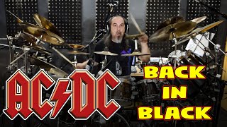 ACDC Back in black drum cover by stamatis kekes [upl. by Gardy252]