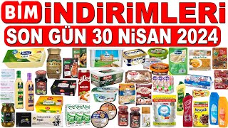 BİM İNDİRİMLERİ BU HAFTA  BİM NİSAN 2024 İNDİRİM KATALOĞU  BİM KAMPANYA İNDİRİMLERİ GIDA ÜRÜNLERİ [upl. by Ahnavas]