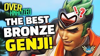 Overwatch Coaching  BEST BRONZE GENJI OverAnalyzed [upl. by Anetta]