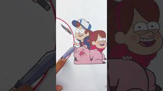 Guess The Real puzzle Gravity falls Dipper puzzle game animation gravityfalls [upl. by Hau]