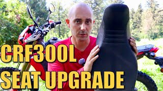 SEATS CONCEPTS REVIEW HONEST OPINION FOR HONDA CRF300L [upl. by Eonak]