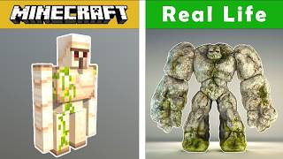 ALL MINECRAFT MOBS VS REAL LIFE  100 HD REALISTIC NO CLICKBAIT 07 [upl. by Pass]