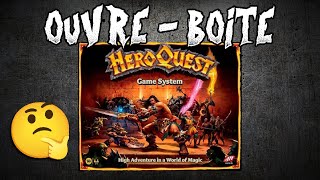 Boîte de base  HeroQuest 2021  Ouvreboîte [upl. by Ennirok]