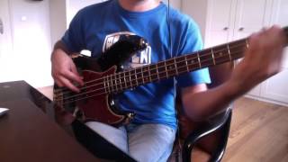 Hands Up  Kellylee Evans  bass cover Bravewood Fender JB serie L replica [upl. by Ylremik]