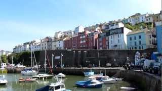 Walking around Brixham Fishing Harbour [upl. by Nail]