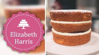 How to make a Victoria Sponge  Cake Decorating Tutorial [upl. by Nitfa]