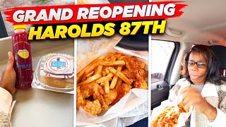 GRAND REOPENING  HAROLDS 87th amp DAN RYAN [upl. by Deraj12]