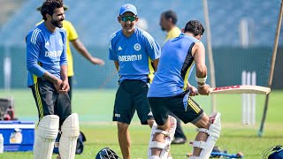 Virat Kohli batting like faf du plessis Gautam Gambhir funny reaction imitating practice india [upl. by Ailegra]