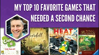 My Top 10 Favorite Games That Needed a Second Chance [upl. by Yarod]