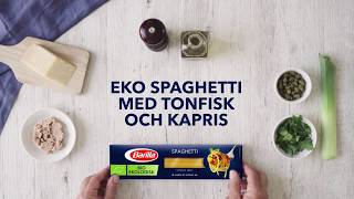 Barilla Eko Spaghetti med Tonfisk och Kapris [upl. by Anuaik]