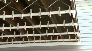 UnderShield  Attaching Grid Bars to Joists [upl. by Allerie]