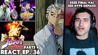 KIRA MATOU TODO MUNDO React JoJos Bizarre Adventure Parte 4 EP 36 [upl. by Oab]