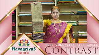 Hayagrivas New Arrivals  Pure Silk Handloom Kanchipuram Sarees  T Nagar Chennai Saree Shopping [upl. by Duffy]