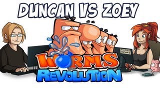 Worms Revolution  Duncan vs Zoey [upl. by Christiansen96]