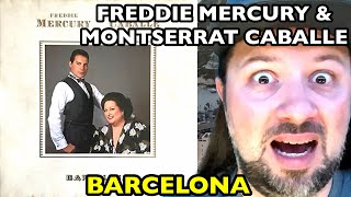 FREDDIE MERCURY amp MONTSERRAT CABALLE Barcelona BARCELONA  REACTION [upl. by Ibur]