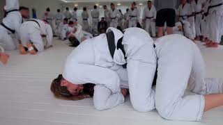 Mayssa Bastos And Sayuri Batista Work Positional Rounds From The Back in AOJ [upl. by Qidas883]