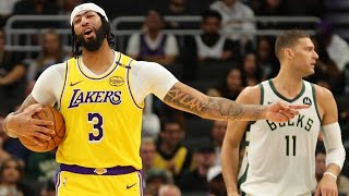 Los Angeles Lakers vs Milwaukee Bucks  Full Game Highlights  October 10 2024 NBA Preseason [upl. by Ottavia65]