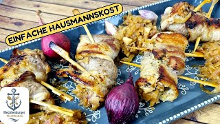 So macht man leckere Sauerkraut Rouladen Einfaches Rezept [upl. by Analeh714]