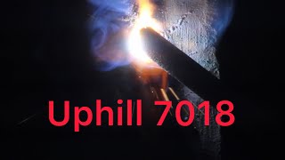 Uphill Vertical 7018 for beginners uphill arc welding [upl. by Anuaik]