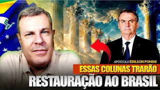 BOLSONARO E AS COLUNAS DE RESTAURAÇÃO UM NOVO DESPERTAR NO BRASIL  AP EDILSON POMINI [upl. by Anaujit]