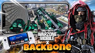 Warzone Mobile x Backbone Gameplay no commentary [upl. by Earla]