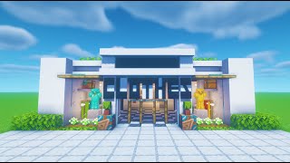 Minecraft Tutorial How To Make A Clothes Store [upl. by Ara]