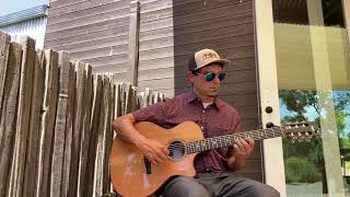 Lonesome Town  Ricky Nelson  Solo Finger Style Guitar [upl. by Ahsele]