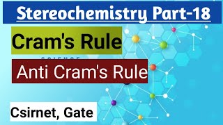 Crams Rule amp Anticrams Rule Stereochemistry L18 Asymmetric Synthesis csirnet gate iitjam [upl. by Xavier]