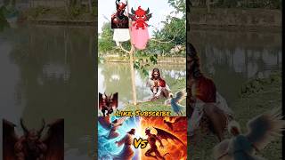 Jesus 😇Vs Satan 😈jesus jesuschrist ytshorts god [upl. by Schroeder]