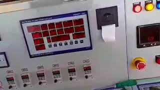 ASPHALT HOT MIX PLANT CONTROL PANEL [upl. by Eshman755]