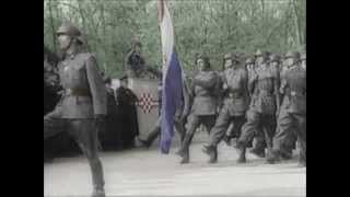 Oj Hrvati oj junaci hajdemo  Croatian patriotic song [upl. by Monarski]