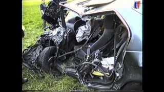 HEAVY CRASHED BMW  DOA  VUEX Magstadt Germany 1992 [upl. by Suiremed]