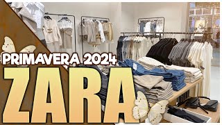 NOVEDADES ZARA PRIMAVERA 2024 [upl. by Annaihr650]