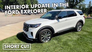 2025 Explorer SUV interior review [upl. by Adniralc]