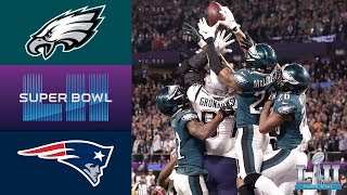 Eagles vs Patriots  Super Bowl LII Game Highlights [upl. by Hollis]