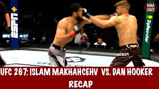 UFC 267 Islam Makhachev vs Dan Hooker Recap [upl. by Eintruoc]