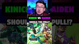 SHOULD YOU PULL  KINICH vs RAIDEN SHOGUN  50 GENSHIN IMPACT [upl. by Naiva]