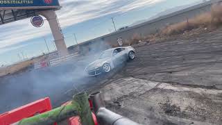 350z Drifting  Steering Wheel Breaks Off  ROCCO PIAZZA [upl. by Notnats204]