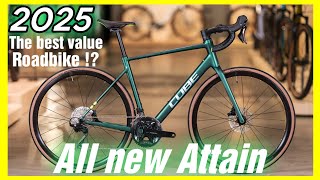 All New Cube Attain C62 SLT 2025  the best value Carbon endurance Roadbike of the decade [upl. by Lacombe923]