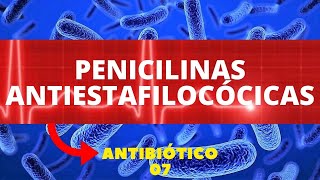 PENICILINAS ANTIESTAFILOCÓCICAS  ANTIBIÓTICOS 7 [upl. by Ahsiened642]