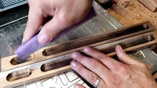 Making a Native American Teak Wood Flute for 7 [upl. by Heyde]