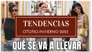 Tendencias de moda otoño invierno 2023 2024  Que se va a llevar [upl. by Htebaras]